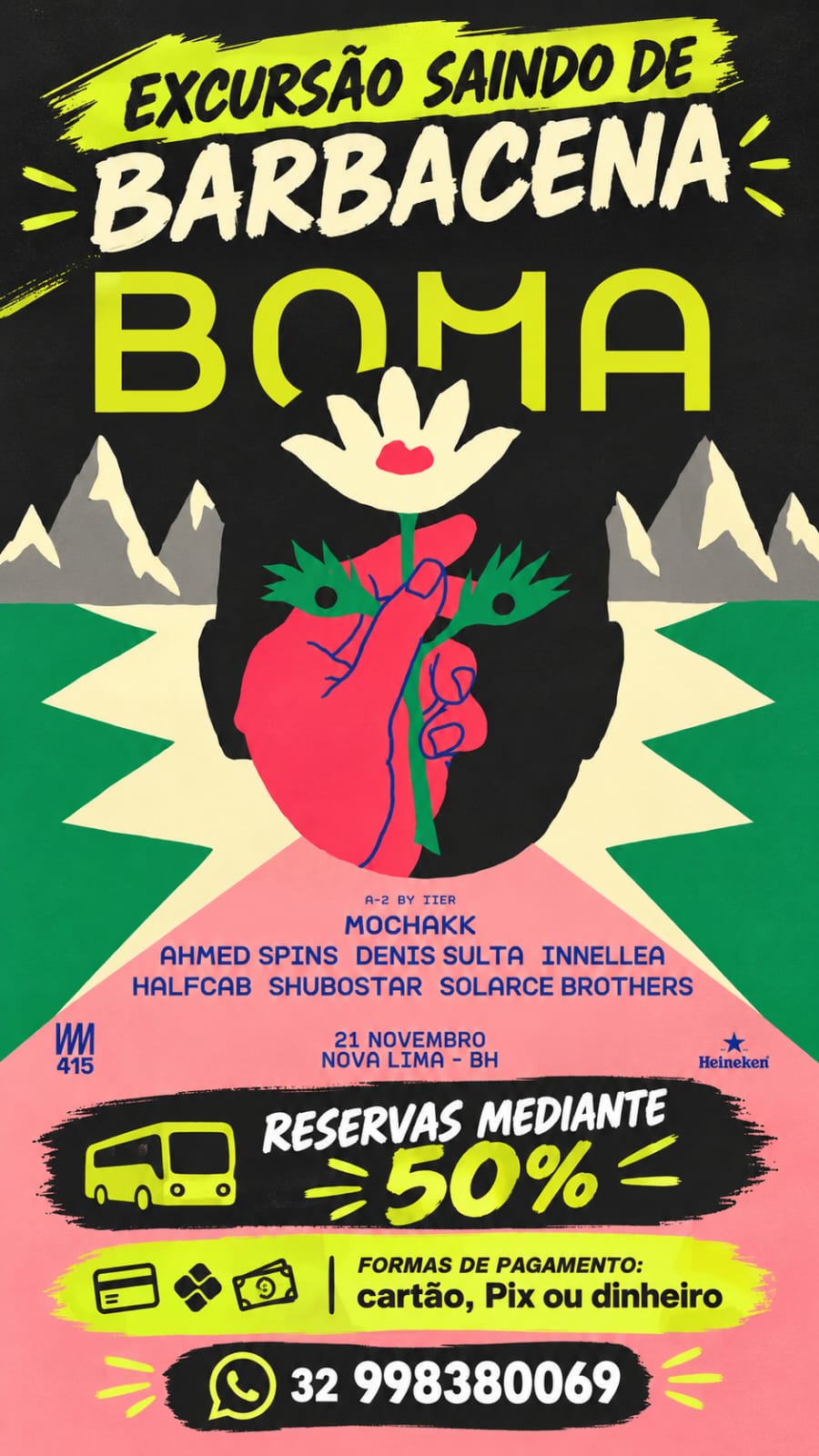Arte do evento BOMA BH